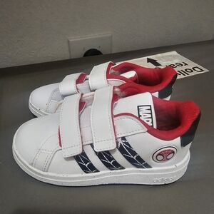 Toddler Spiderman Adidas shoes